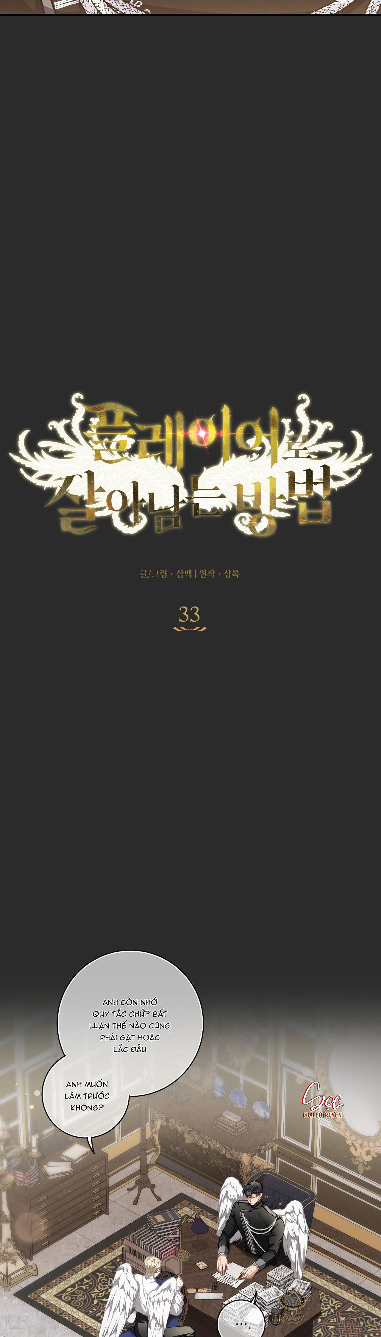 CÁCH TỒN TẠI NHƯ MỘT NGƯỜI CHƠI - Chap 33