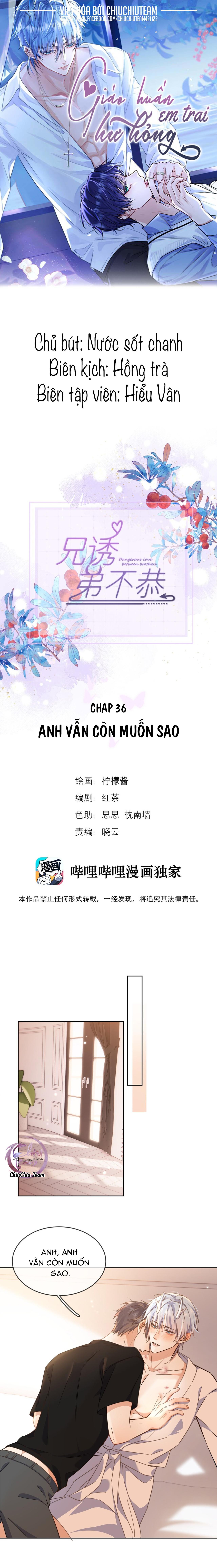 Giáo Huấn Em Trai Hư Hỏng - Chap 36