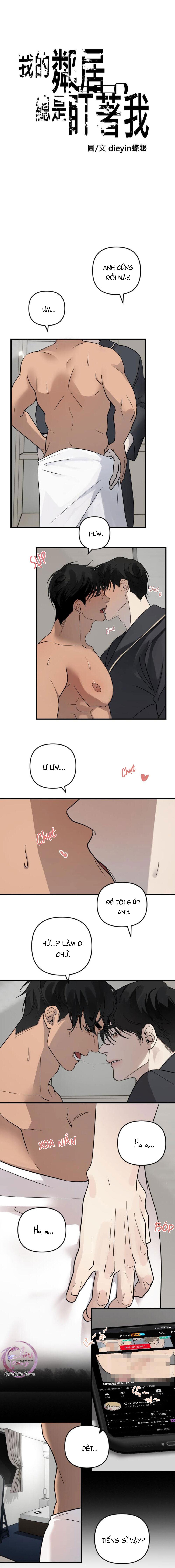 Tên Hàng Xóm Cứ Dán Mắt Vào Tôi - Chap 28