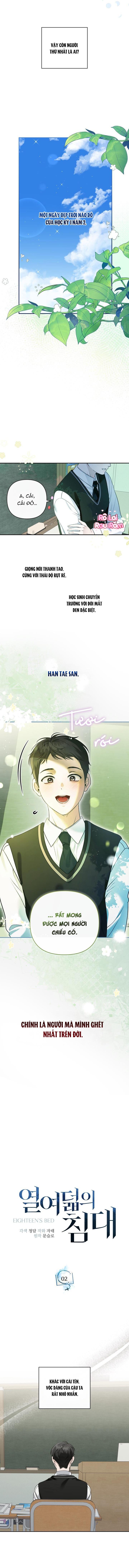 CHIẾC GIƯỜNG TUỔI 18 - Chap 2