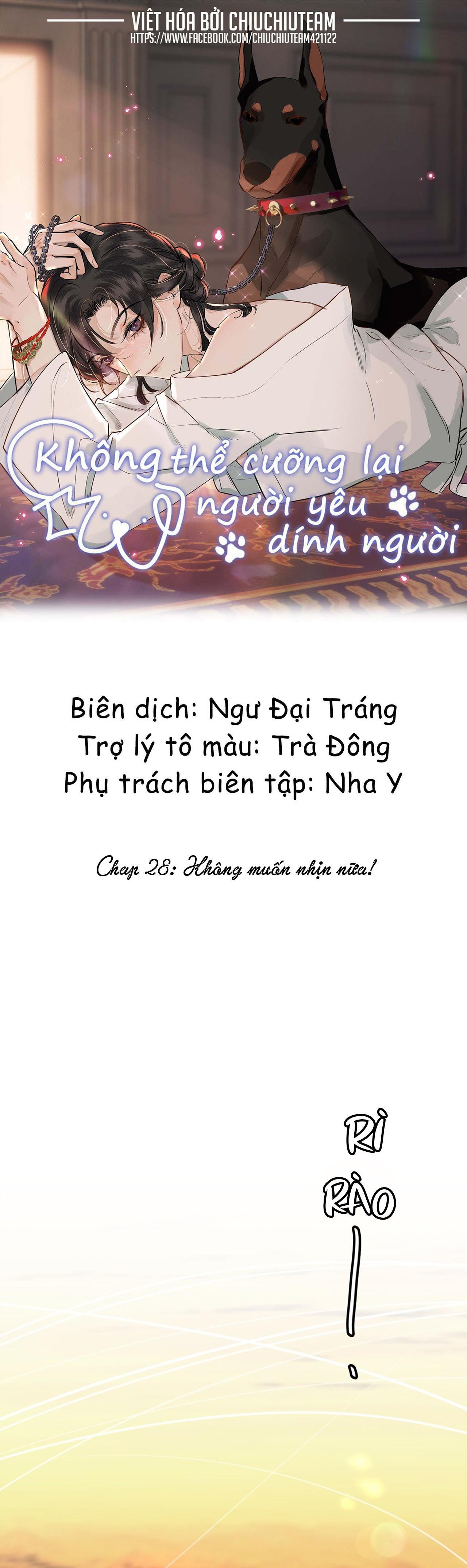 Không Thể Cưỡng Lại Người Yêu Dính Người - Chap 28