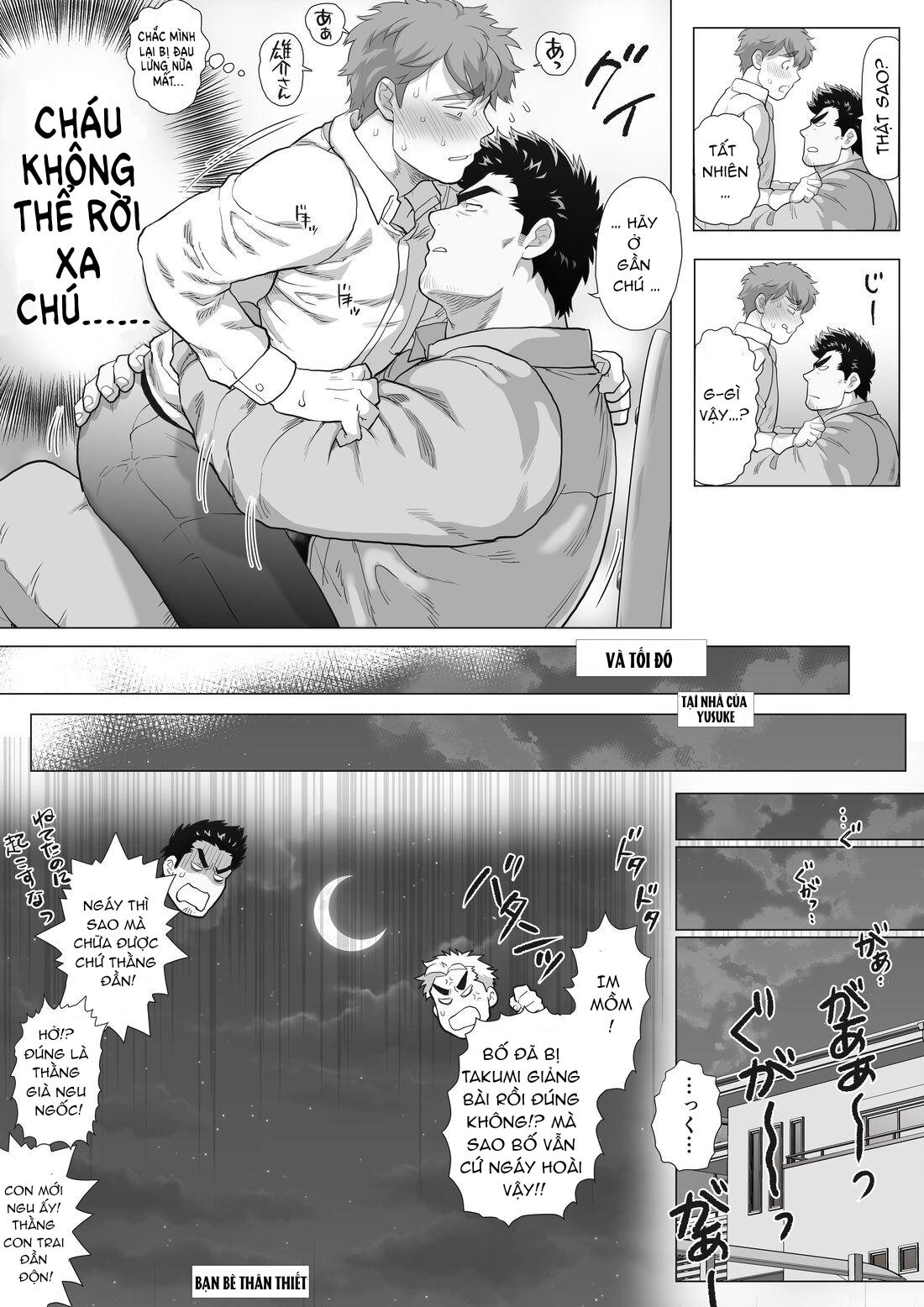 Bạn tôi có một người cha rất đô con - Chap 10