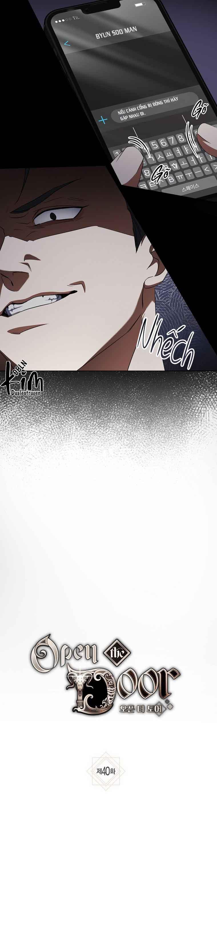 OPEN THE DOOR - Chap 40