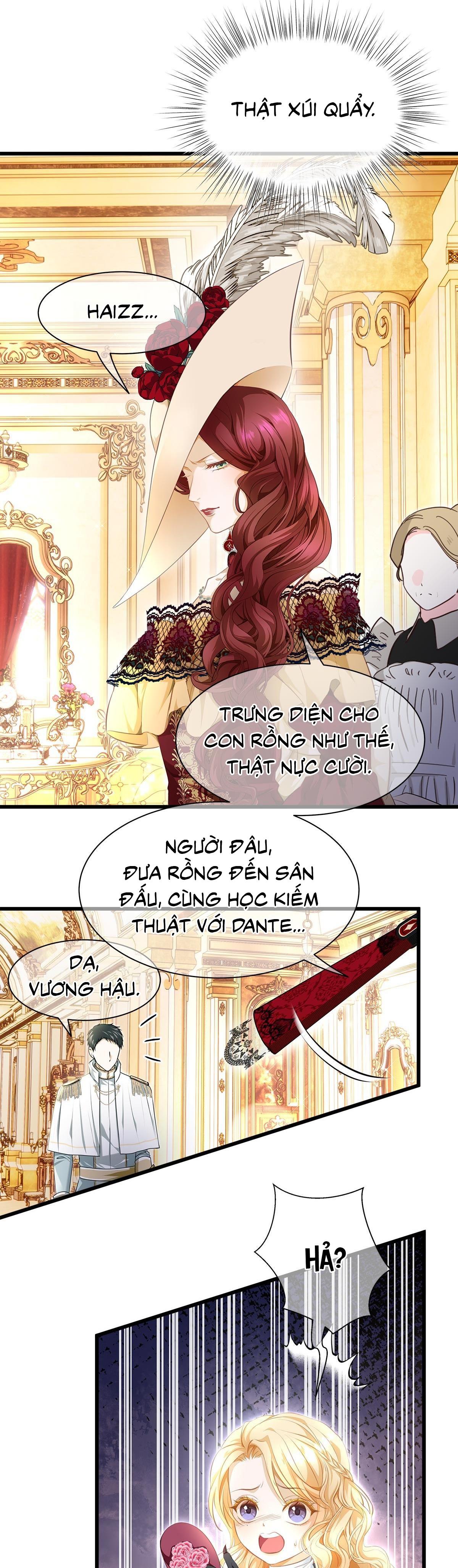 Tôi trùng sinh thành chú rồng đen của vương tử điện hạ - Chap 4