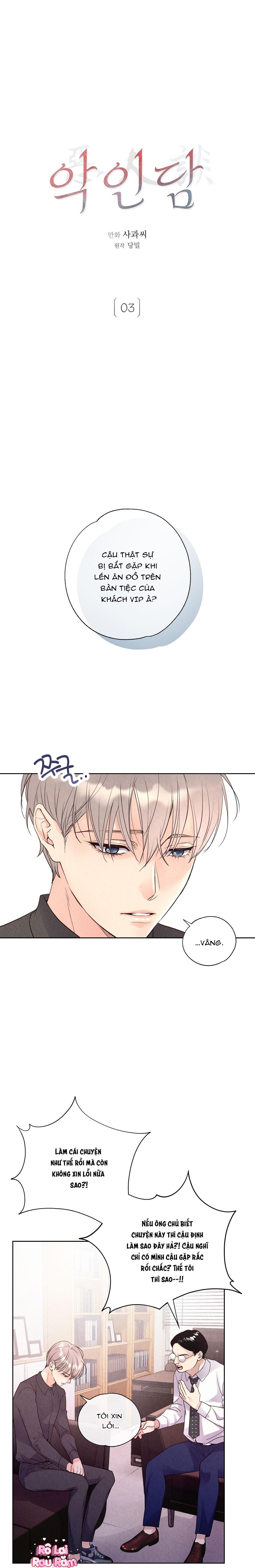 (RÔ LAI) QUÁ KHỨ CỦA KẺ PHẢN DIỆN - Chap 3