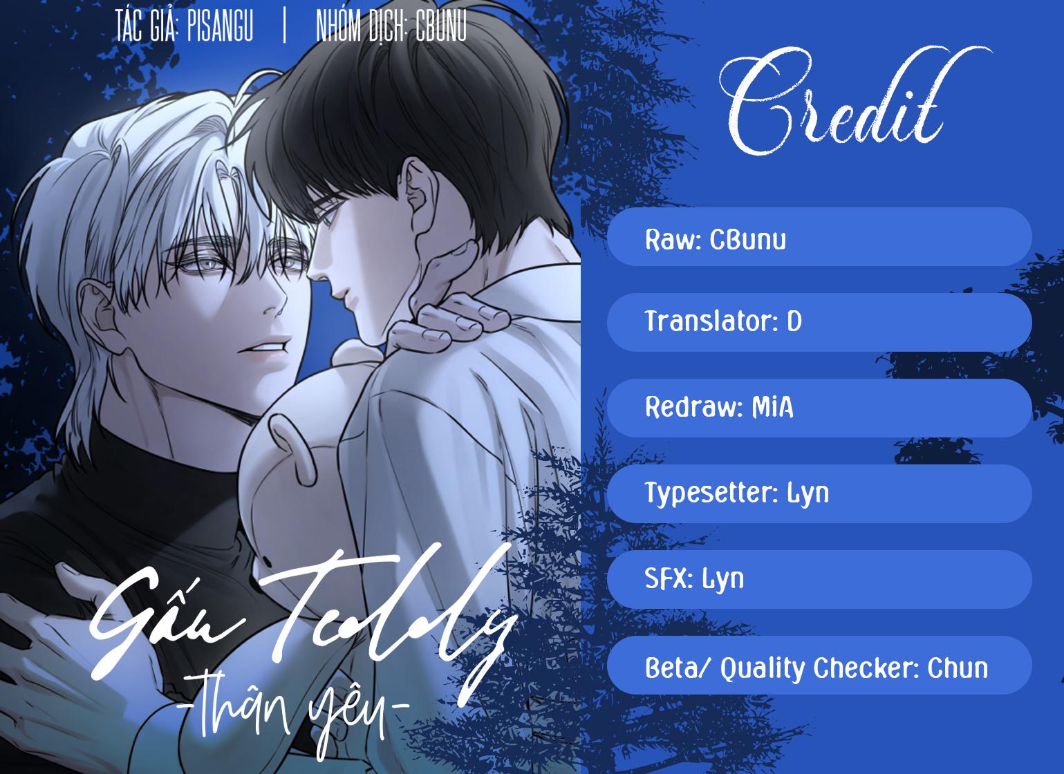 (CBunu) Gấu Teddy thân yêu - Chap 4