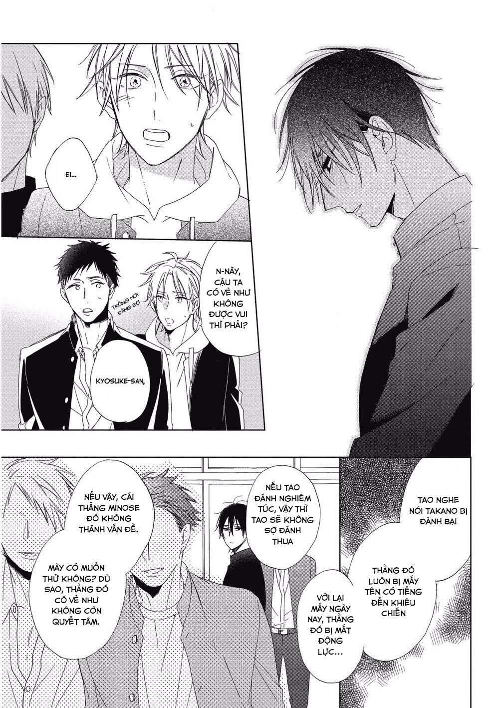 Kẻ bắt nạt và cậu bạn khóc nhè - Chap 3