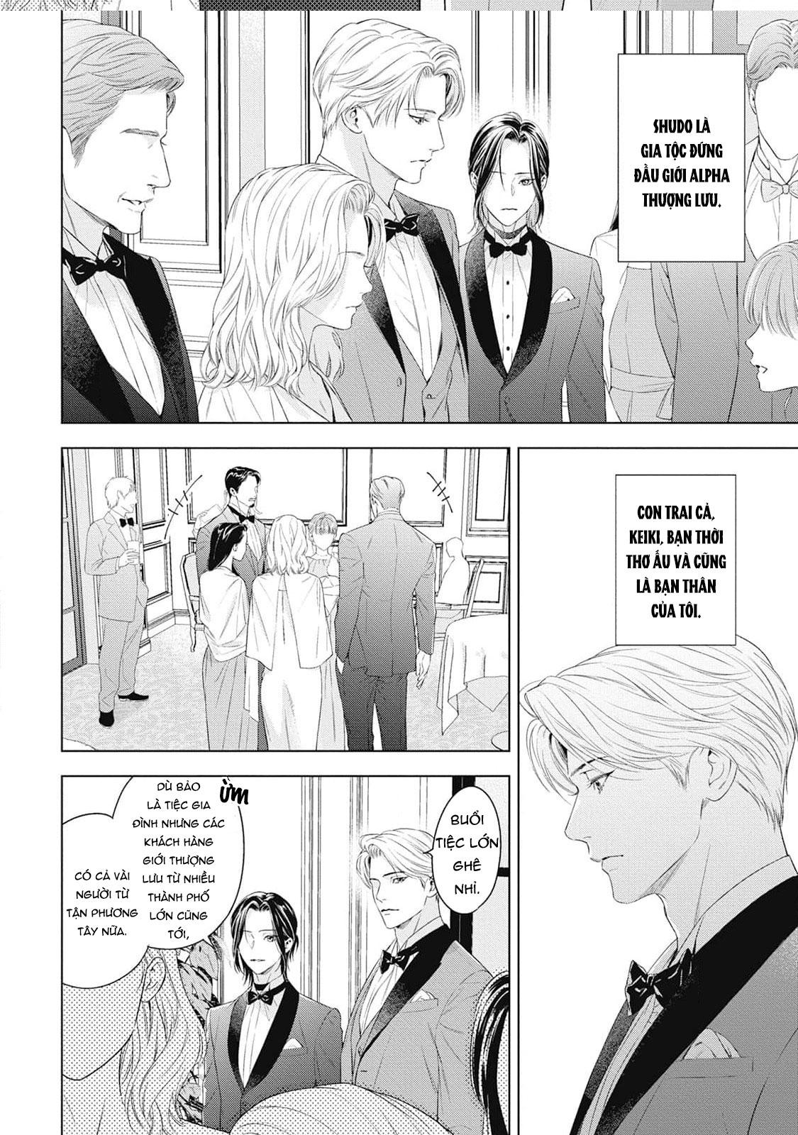 Hòa thanh dưới ánh nến hoa cùng tình yêu của Omega - Chap 1