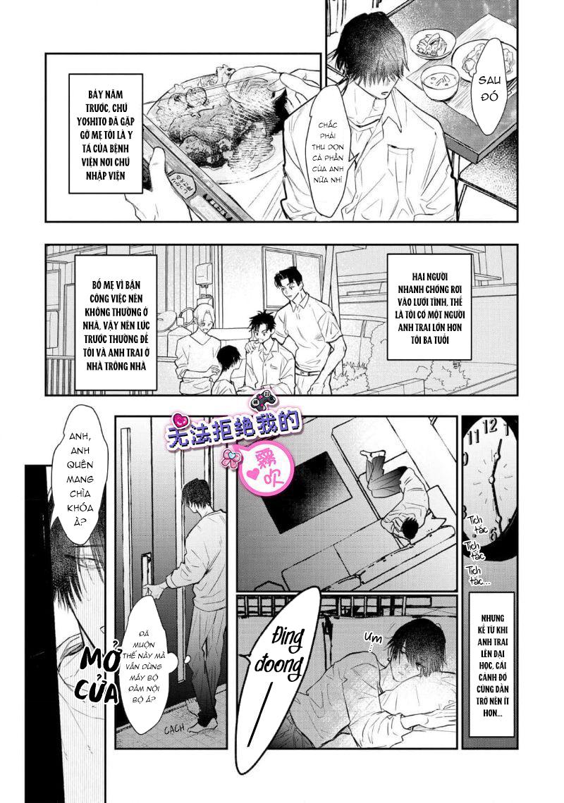 Tôi không thể từ chối anh trai của mình - Chap 1