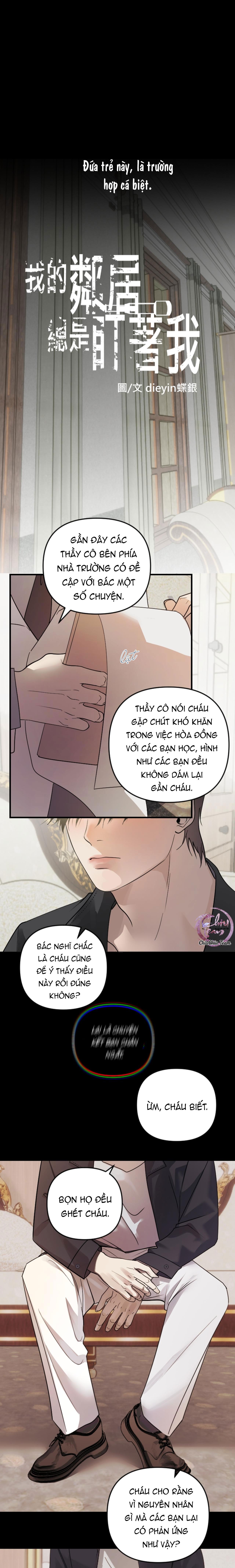 Tên Hàng Xóm Cứ Dán Mắt Vào Tôi - Chap 24