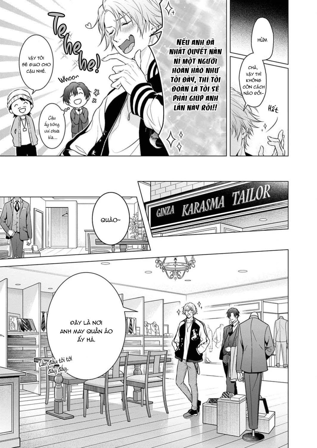 Hãy cho tôi chạm vào chiếc đuôi gợi cảm đó - Chap 3