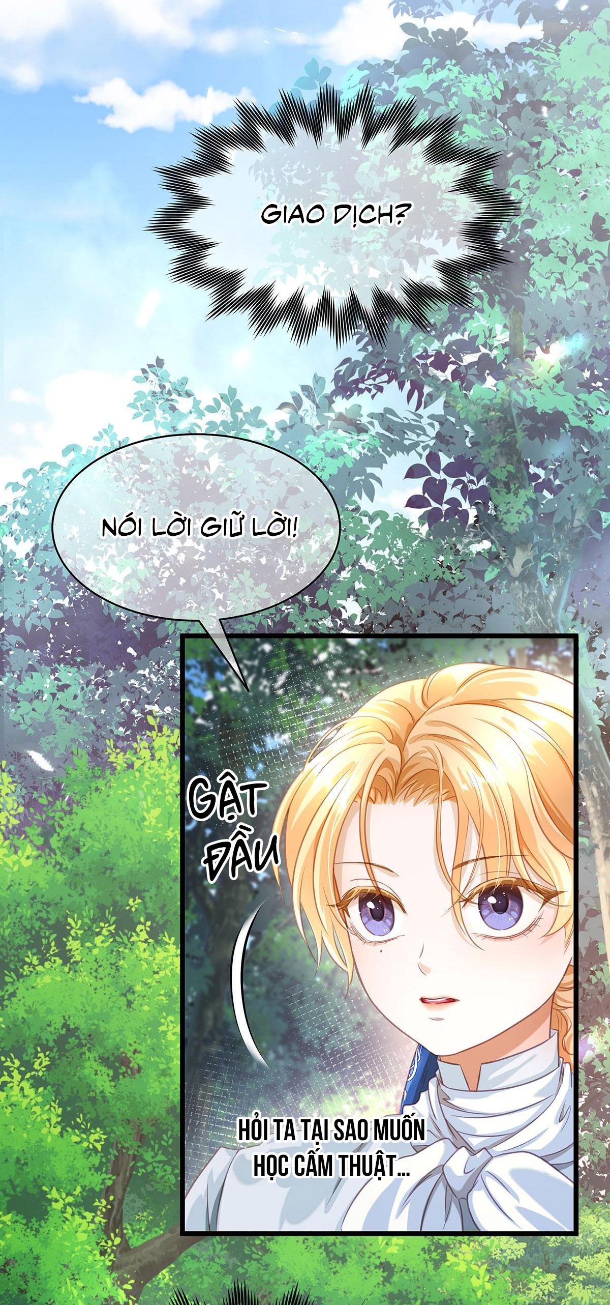 Tôi trùng sinh thành chú rồng đen của vương tử điện hạ - Chap 14