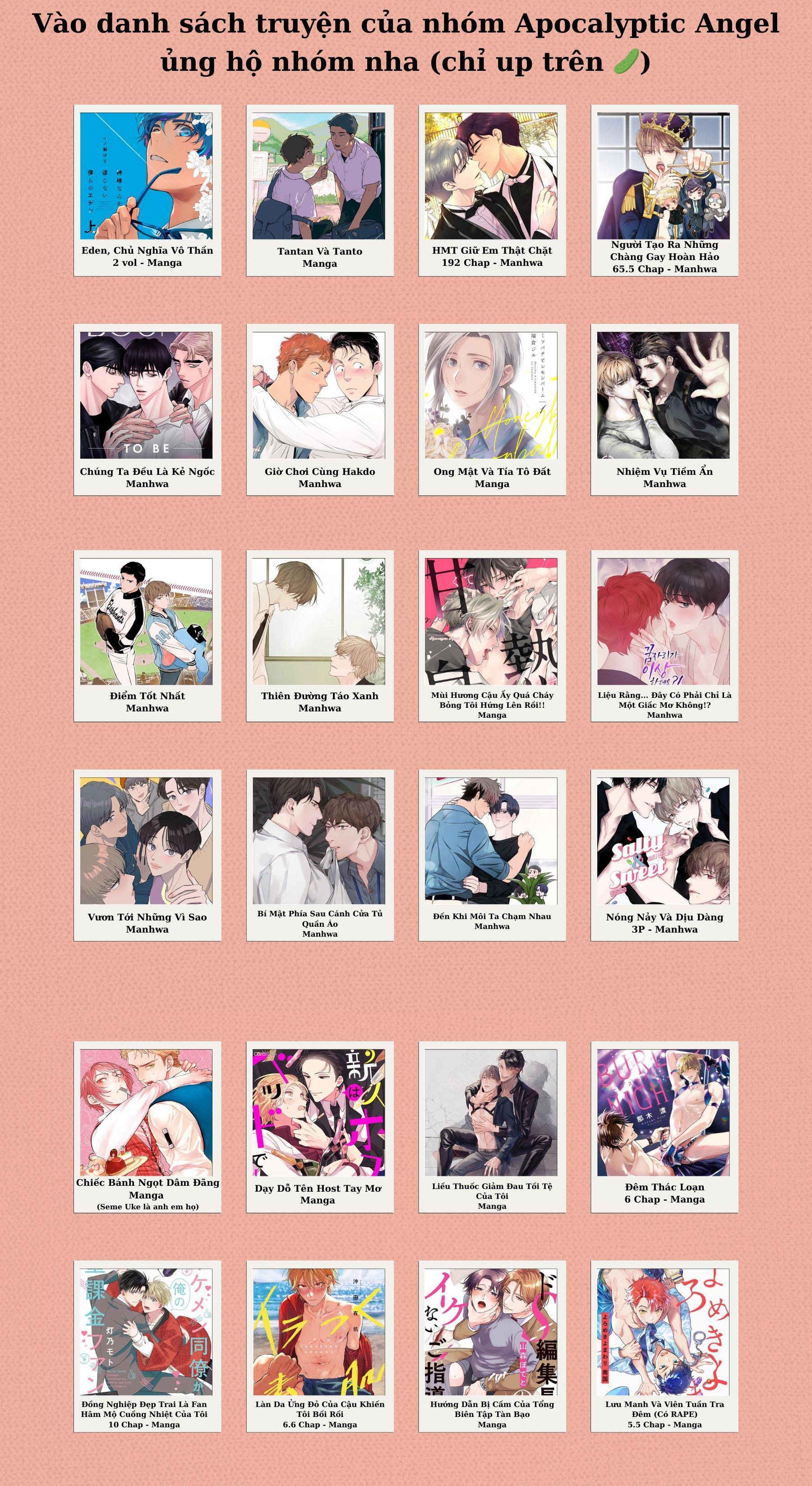 ONESHOT VÀ DOU THEO ĐỀ CỬ - Chap 9