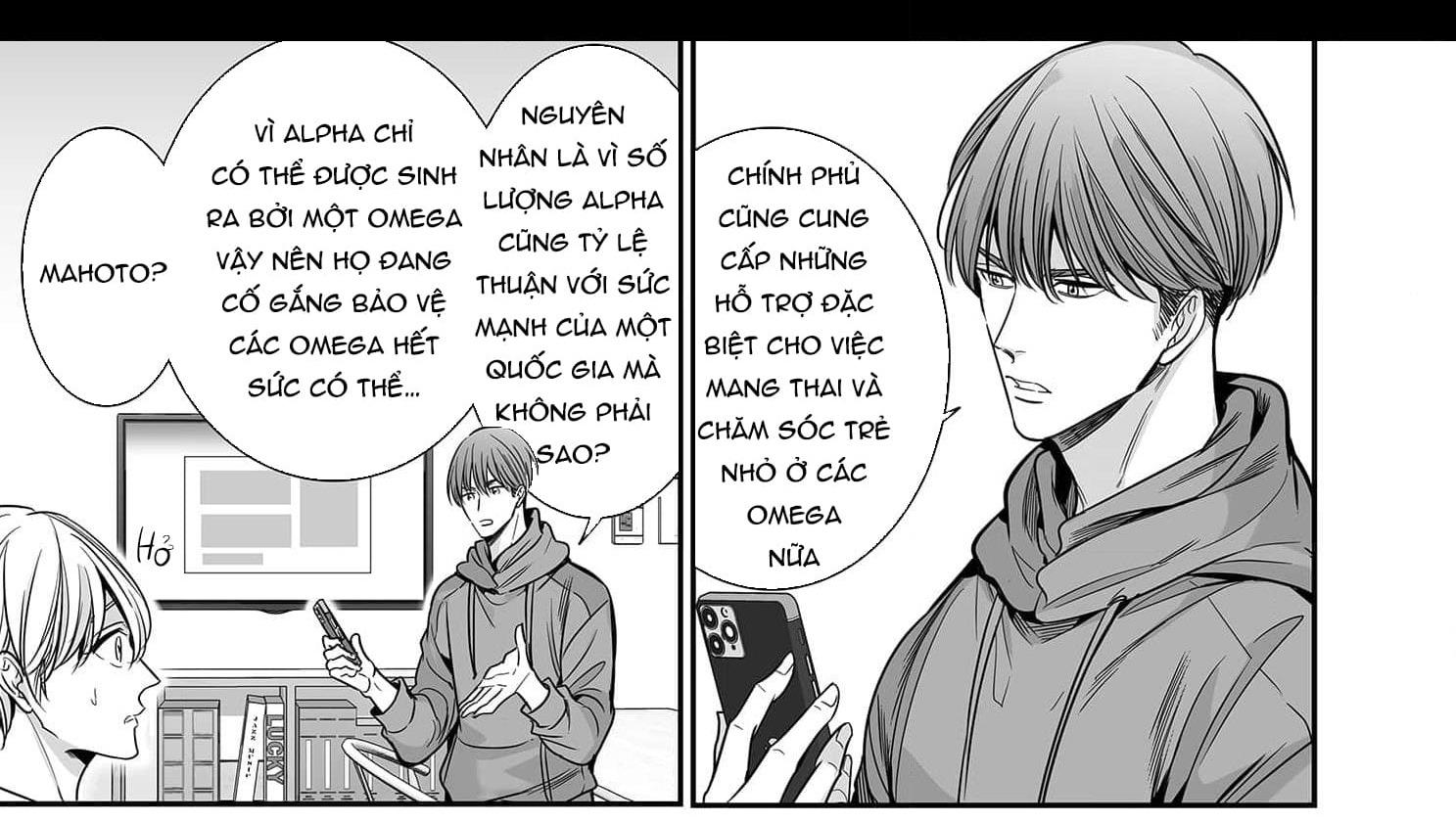 Thầy Làm Omega Của Em Đi - Chap 13