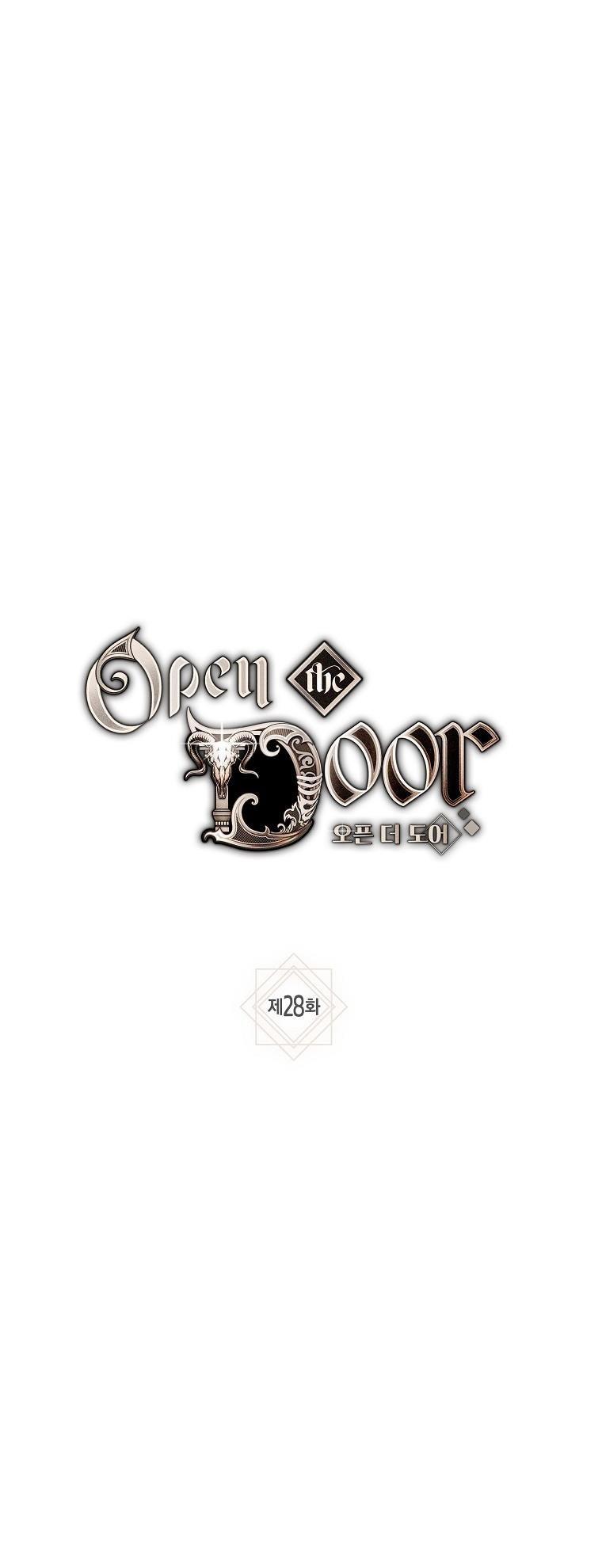 OPEN THE DOOR - Chap 28