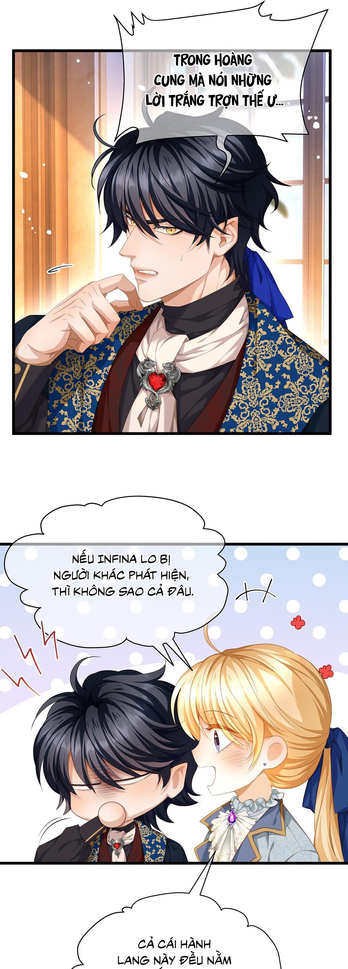 Tôi trùng sinh thành chú rồng đen của vương tử điện hạ - Chap 34