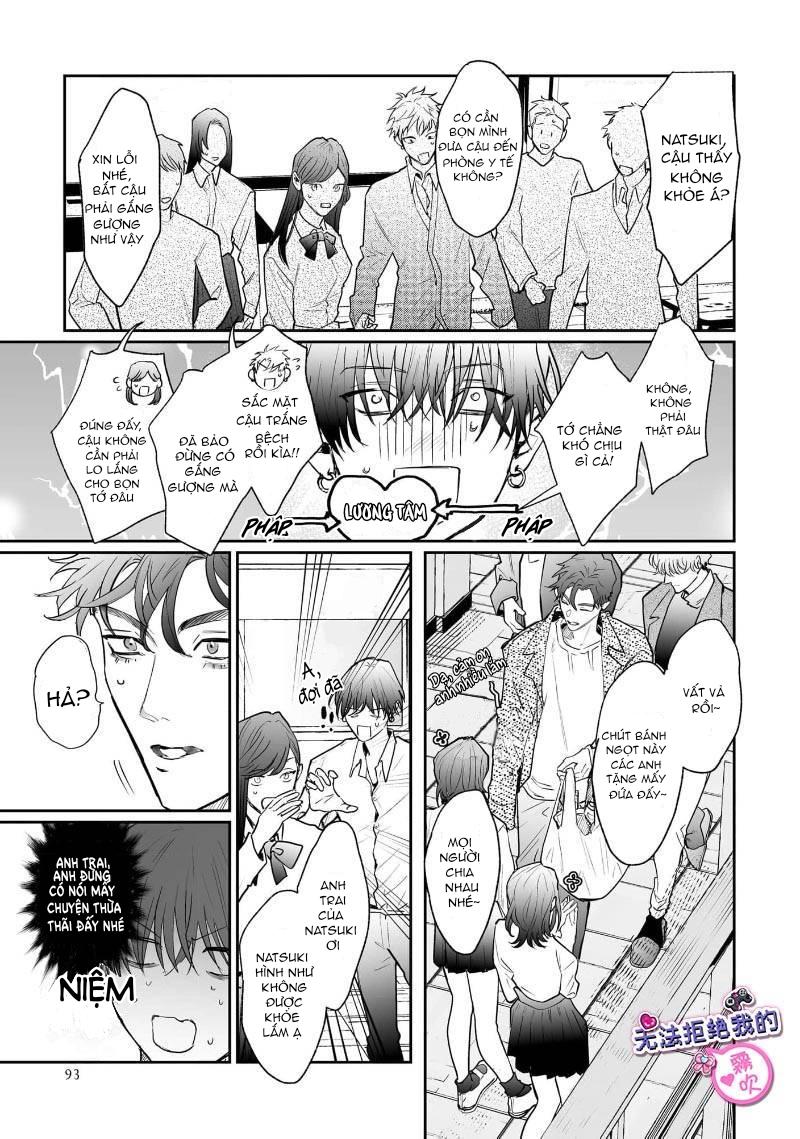 Tôi không thể từ chối anh trai của mình - Chap 3