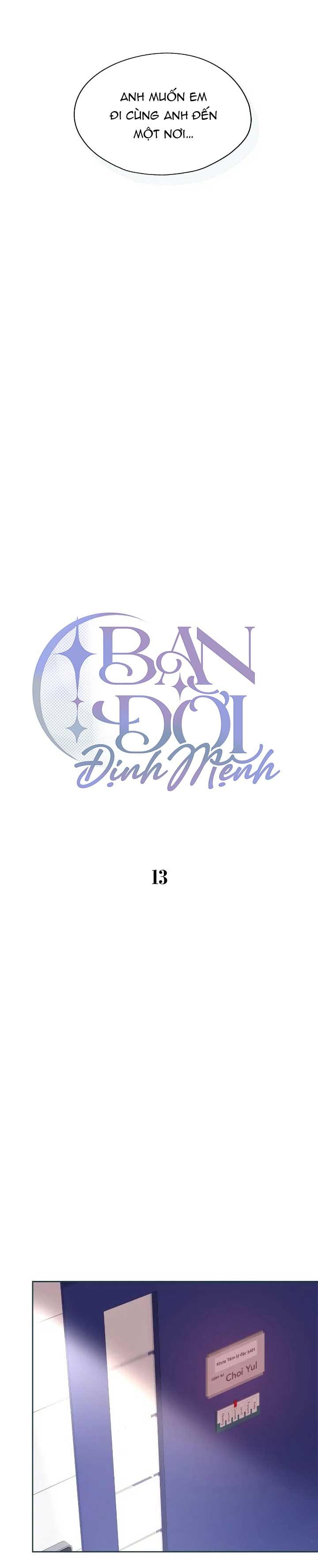 Bạn Đời Định Mệnh - Chap 13