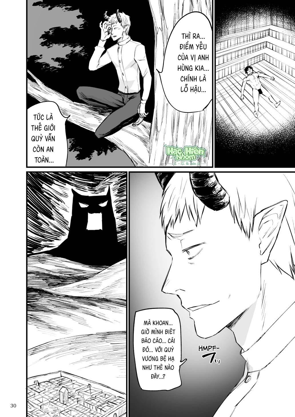 Điểm yếu của vị anh hùng vĩ đại lại chính là hậu môn! - Chap 1