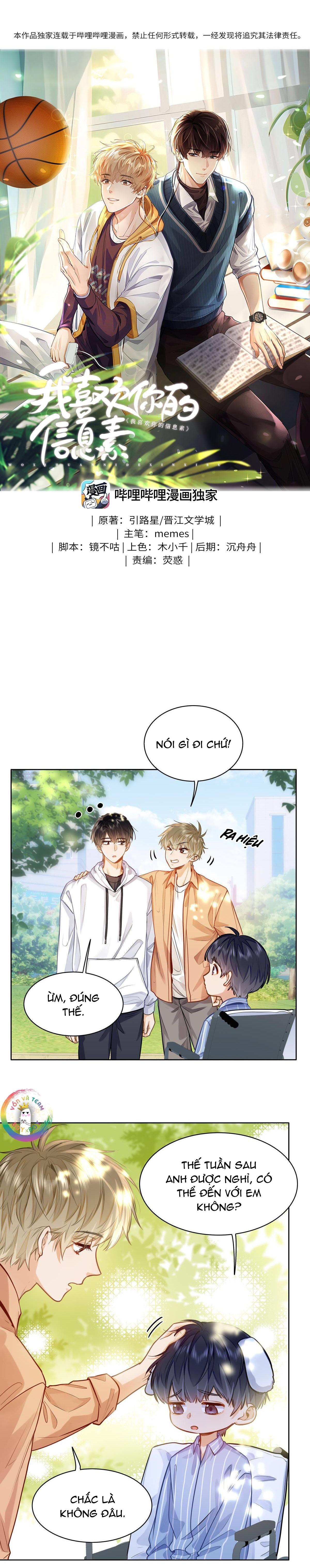 Tôi Thích Pheromone Của Cậu - Chap 16