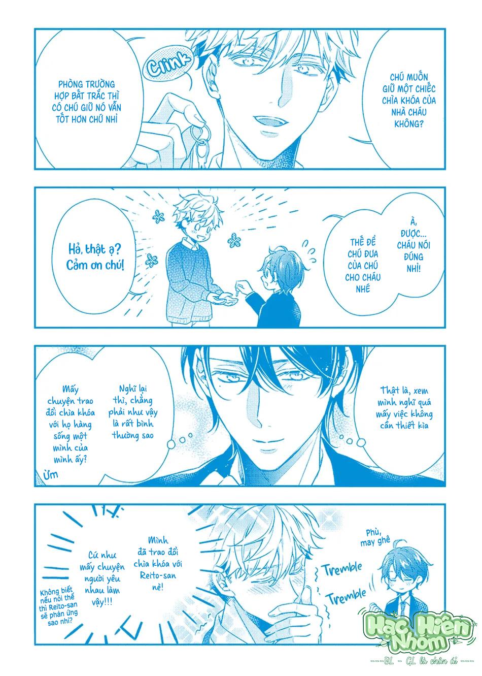 Cậu người sói này muốn ăn thịt chàng thám tử ưa thích của mình - Chap 9.5