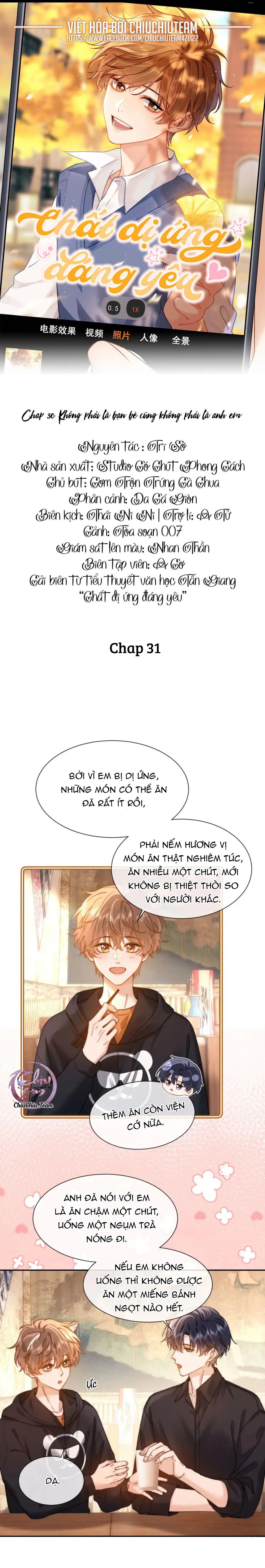 Chất Dị Ứng Đáng Yêu - Chap 31