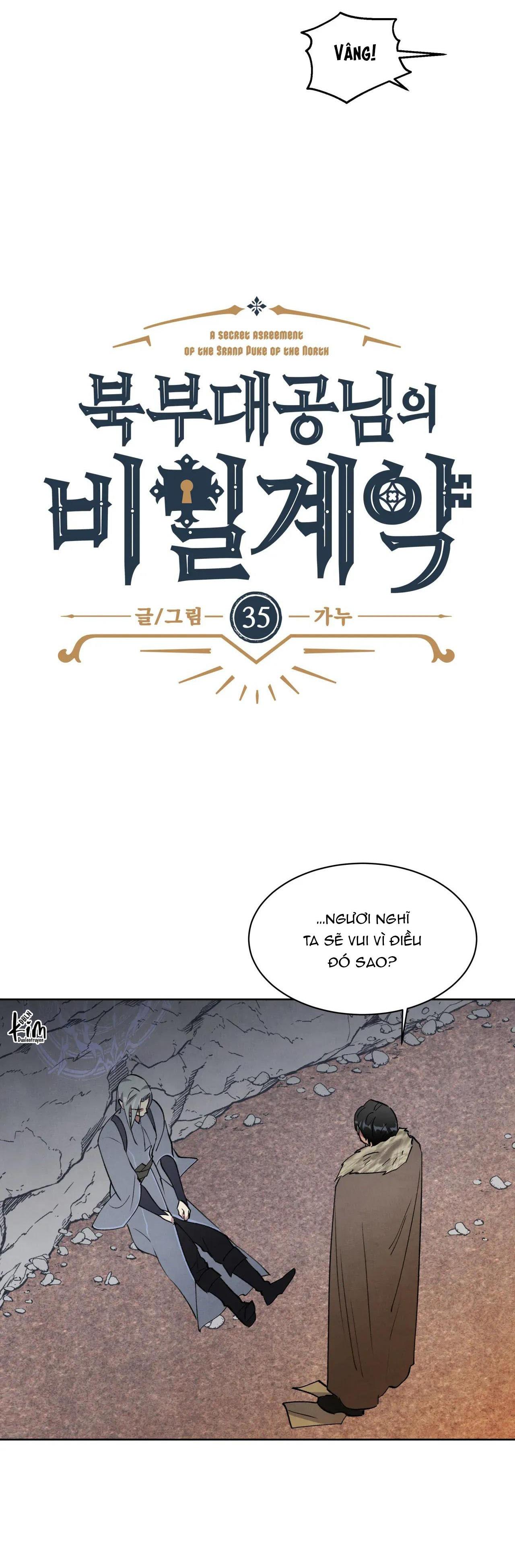 KHẾ ƯỚC BÍ MẬT CỦA ĐẠI CÔNG TƯỚC XỨ BẮC - Chap 35