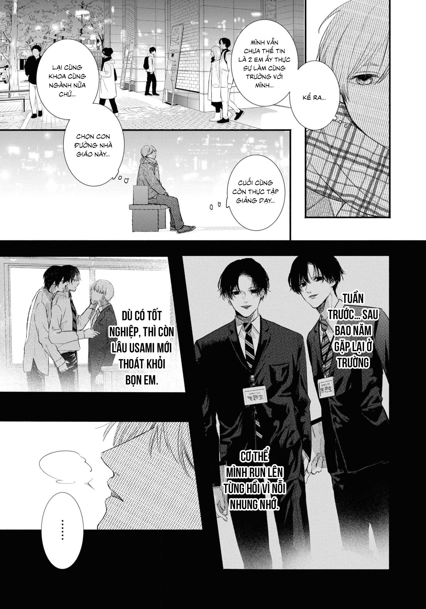 CẶP SONG SINH VÀ THẦY GIÁO - Chap 6