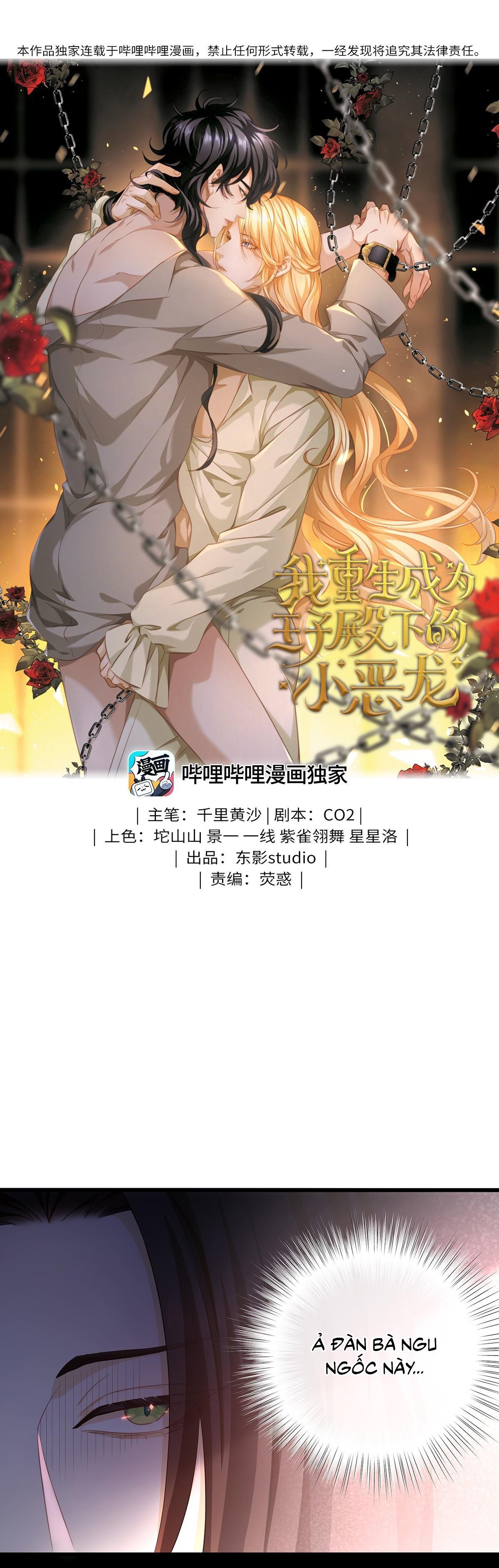 Tôi trùng sinh thành chú rồng đen của vương tử điện hạ - Chap 38