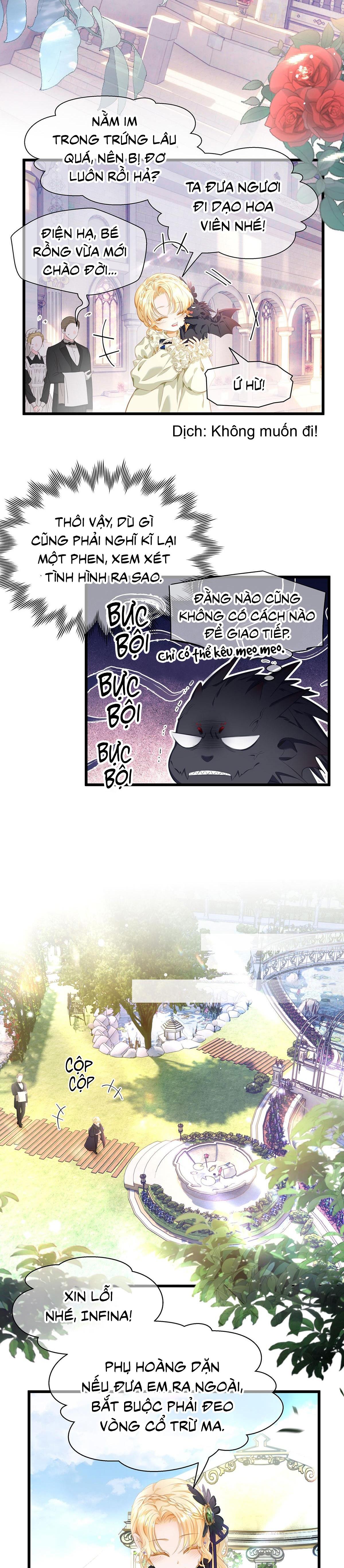 Tôi trùng sinh thành chú rồng đen của vương tử điện hạ - Chap 1