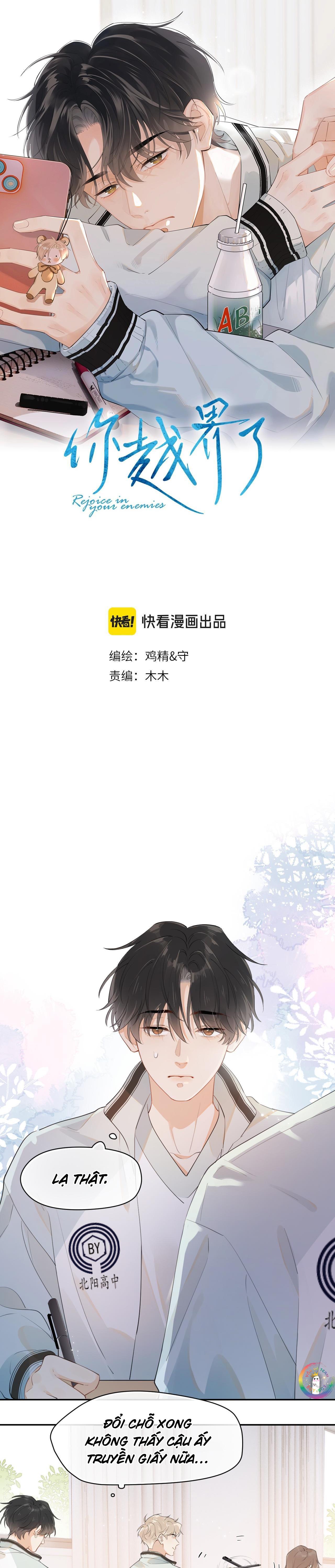 Cậu Vượt Giới Hạn Rồi - Chap 8