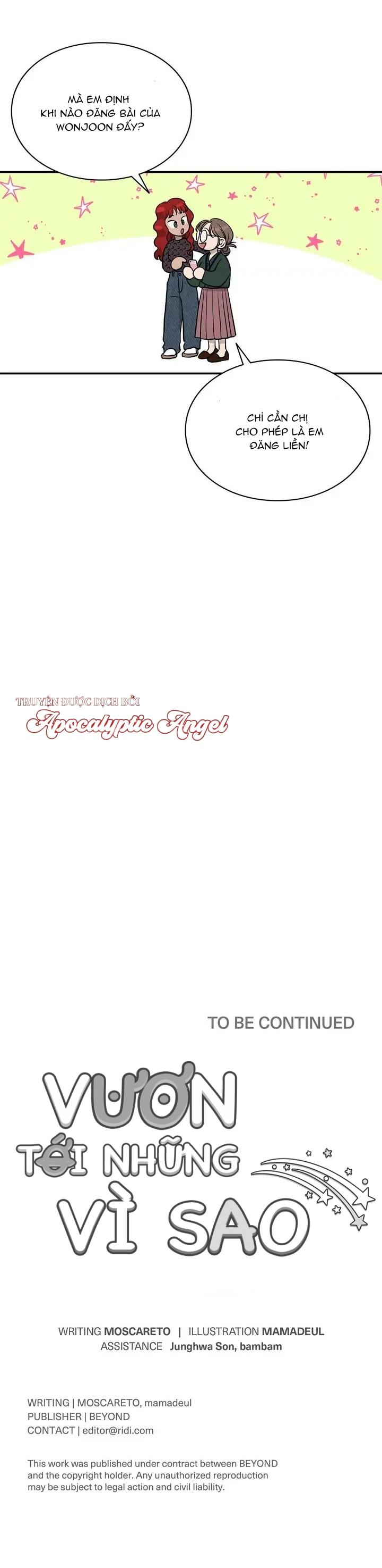 Vươn Tới Những Vì Sao - Chap 27