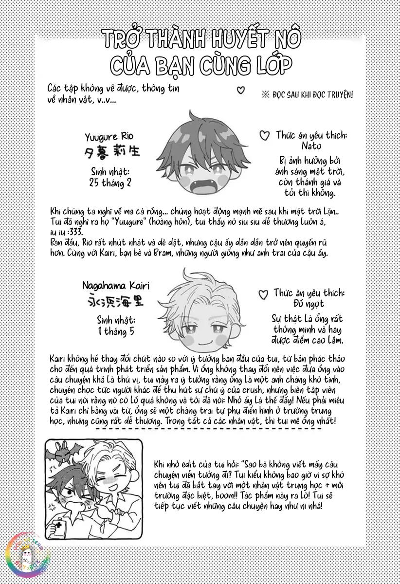 (END) Trở Thành Huyết Nô Của Bạn Cùng Lớp - Chap 6