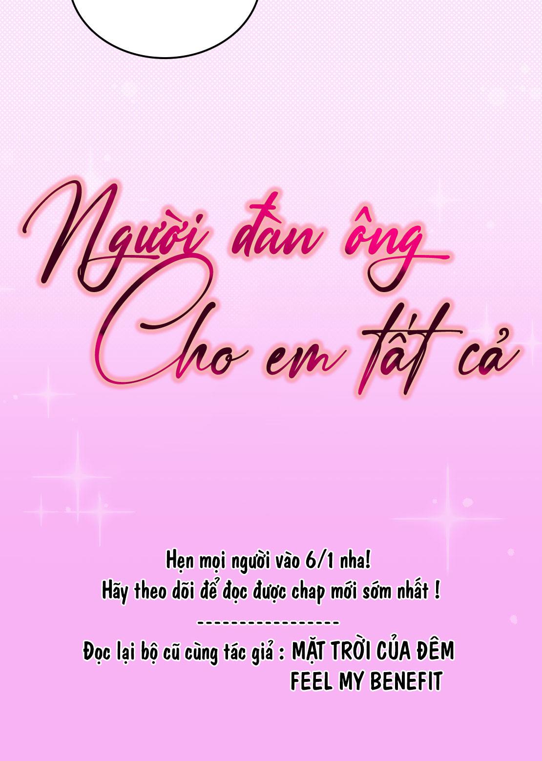 NGƯỜI ĐÀN ÔNG CHO EM TẤT CẢ - Chap 0.1
