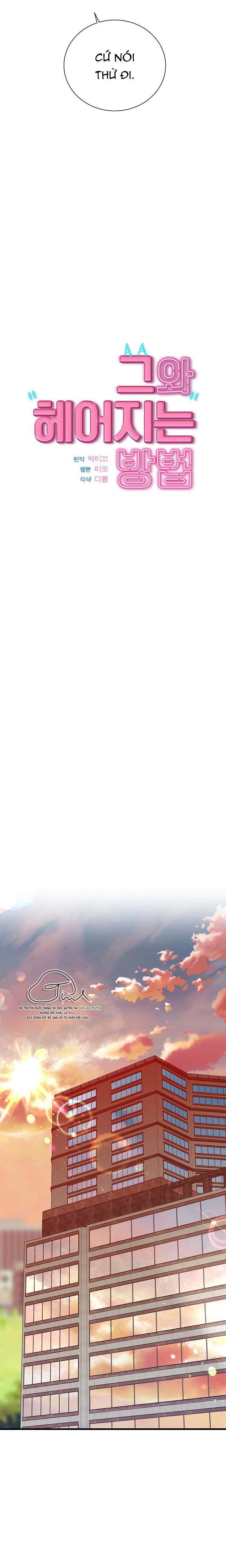 Làm Thế Nào Để Chia Tay Với Anh Ta - Chap 30