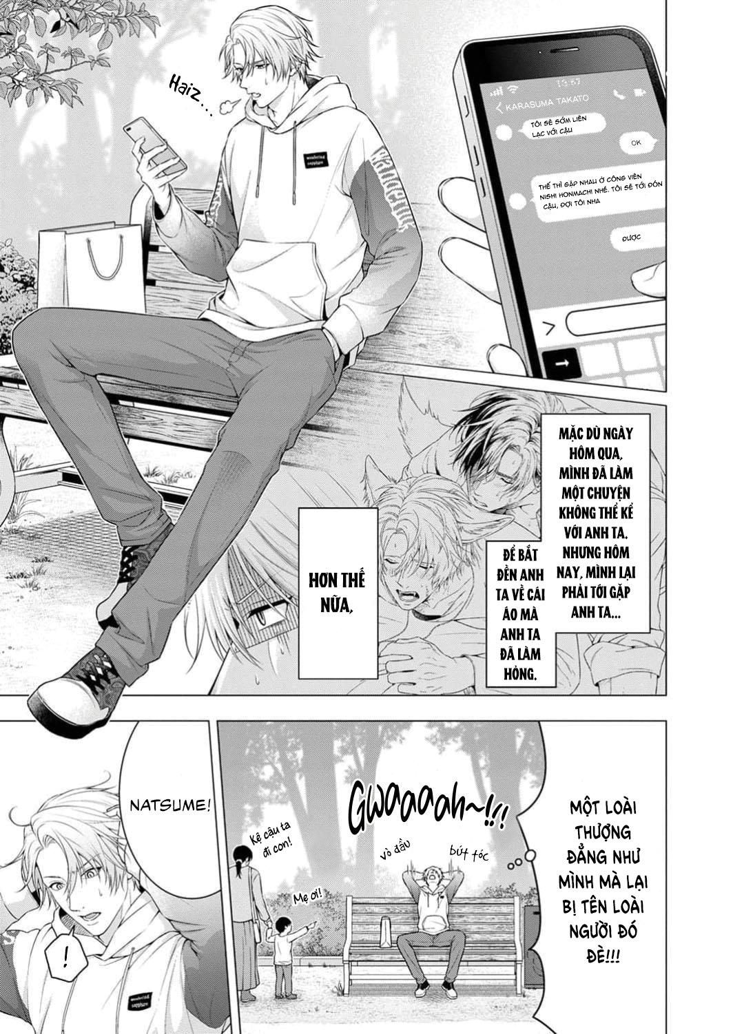 Hãy cho tôi chạm vào chiếc đuôi gợi cảm đó - Chap 2