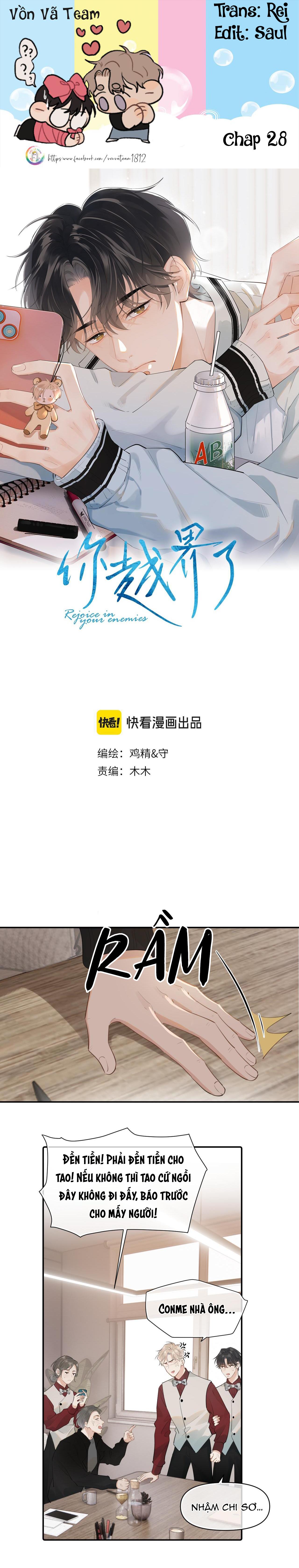 Cậu Vượt Giới Hạn Rồi - Chap 28