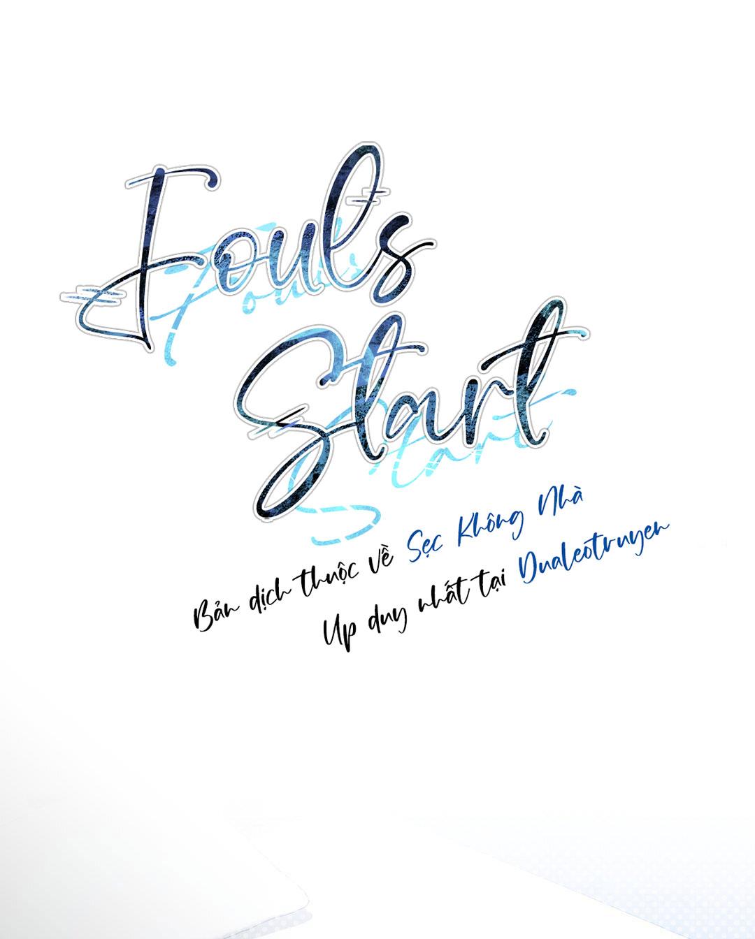 Fouls Start - Chap 13