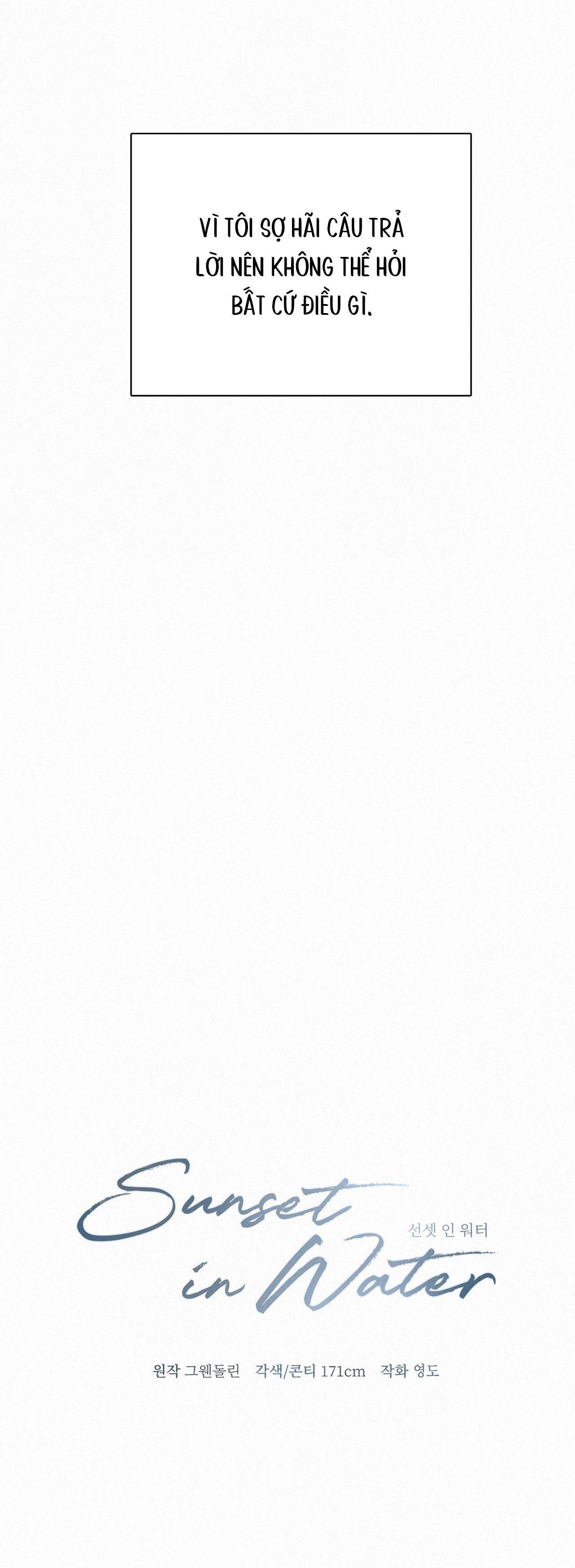 HOÀNG HÔN BÊN LÀN NƯỚC - Chap 10