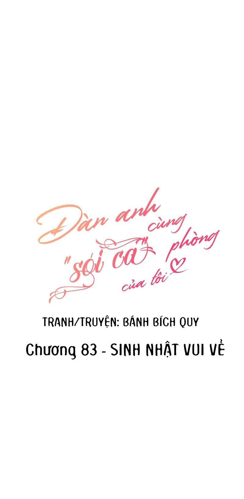 (END) Đàn Anh Sói Ca Cùng Phòng Của Tôi - Chap 83