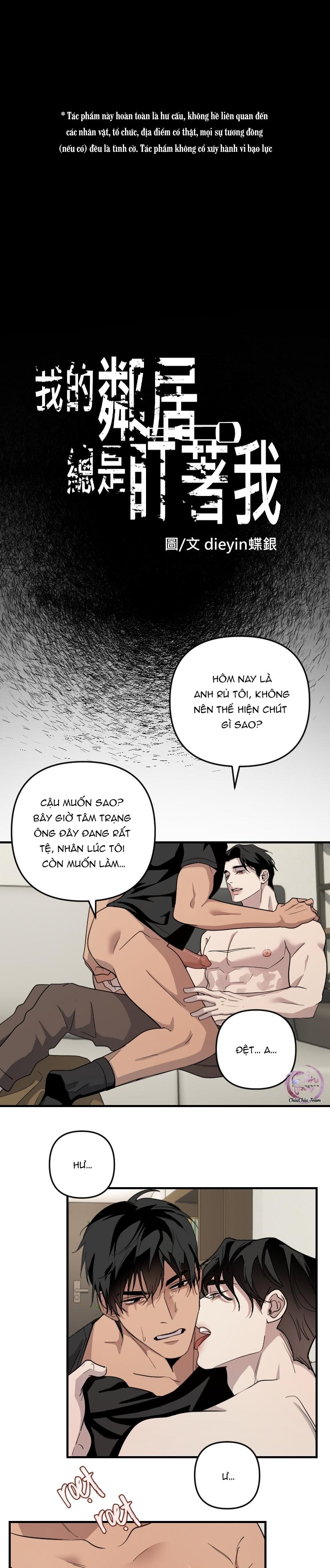 Tên Hàng Xóm Cứ Dán Mắt Vào Tôi - Chap 33