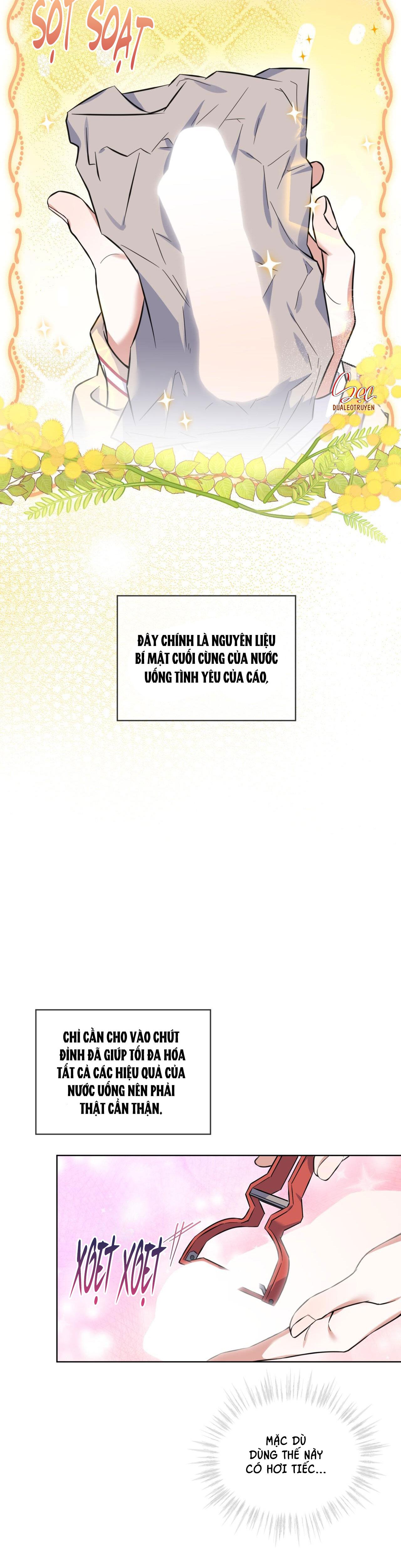 NƯỚC UỐNG TÌNH YÊU CỦA CÁO PLIN - Chap 2