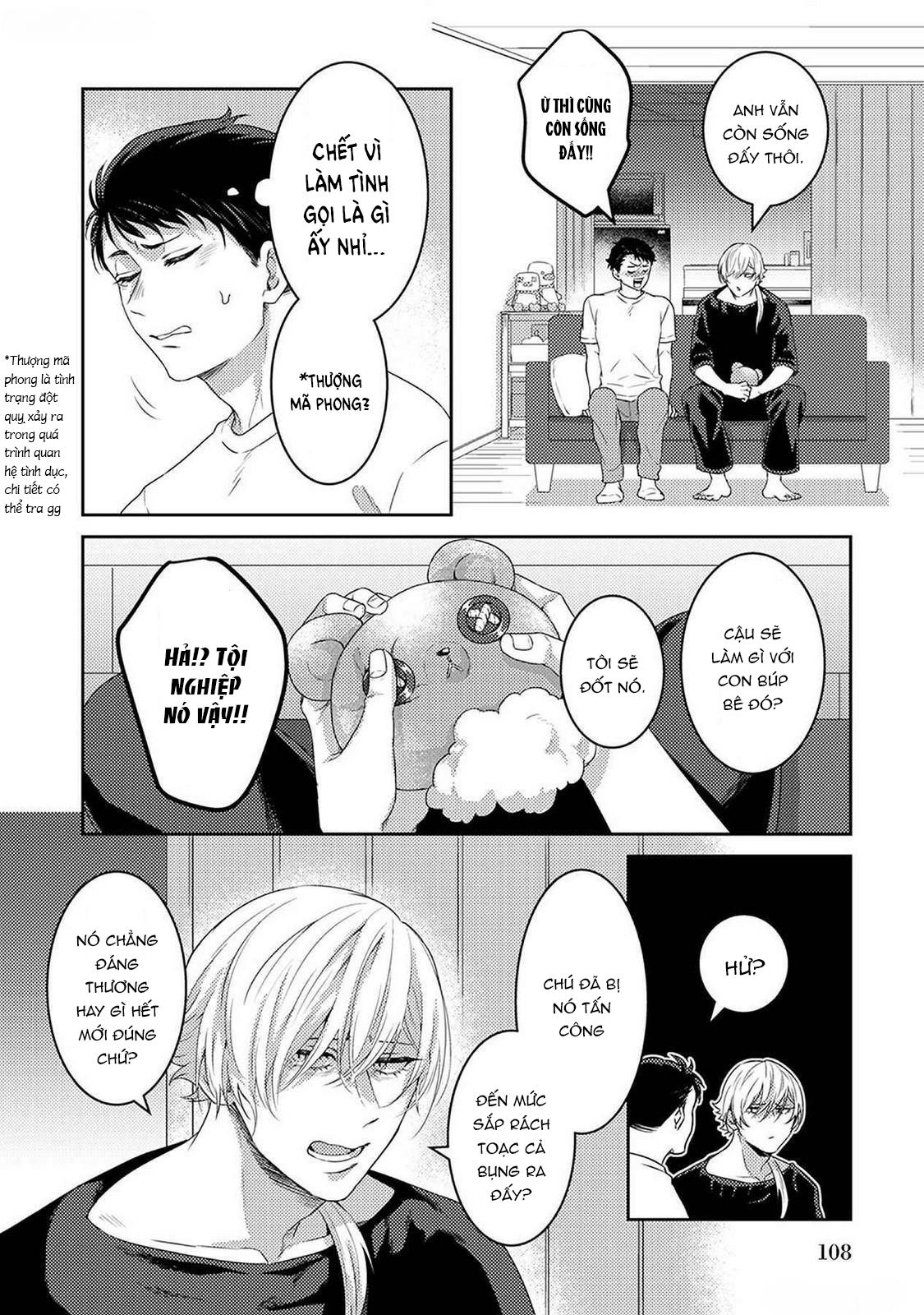 Tôi sẽ trừ tà cho anh vậy nên tôi cho vào nhé - Chap 4