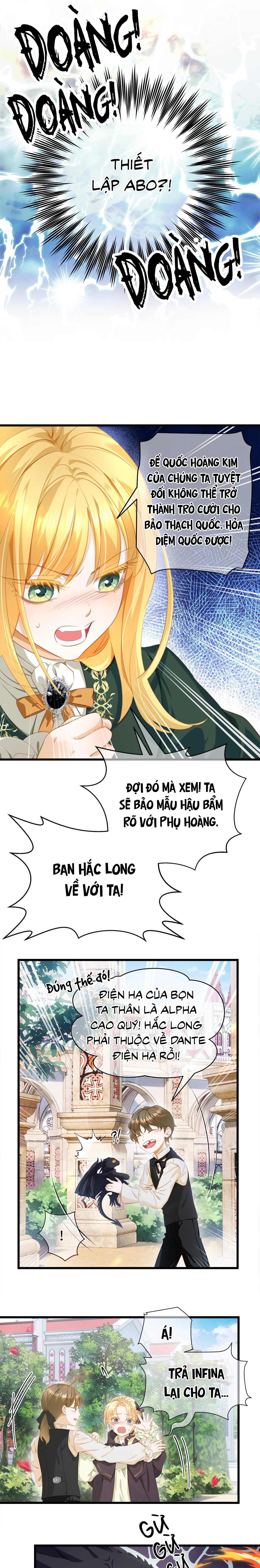 Tôi trùng sinh thành chú rồng đen của vương tử điện hạ - Chap 3