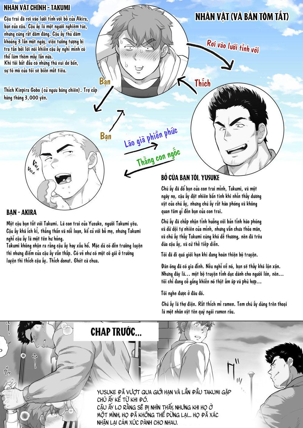 Bạn tôi có một người cha rất đô con - Chap 11