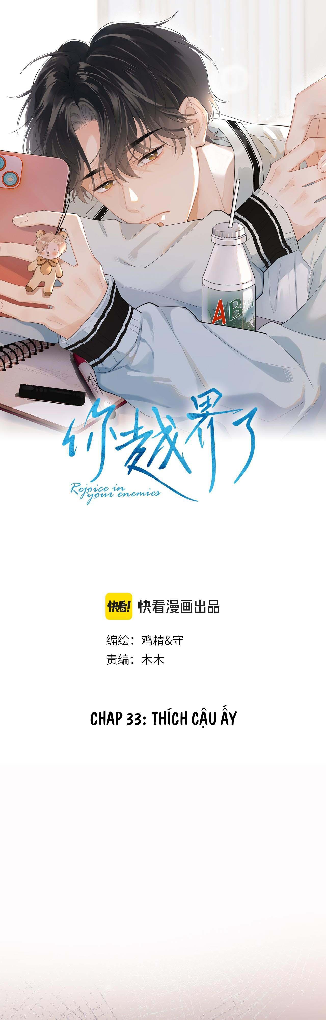 Cậu Vượt Giới Hạn Rồi - Chap 33