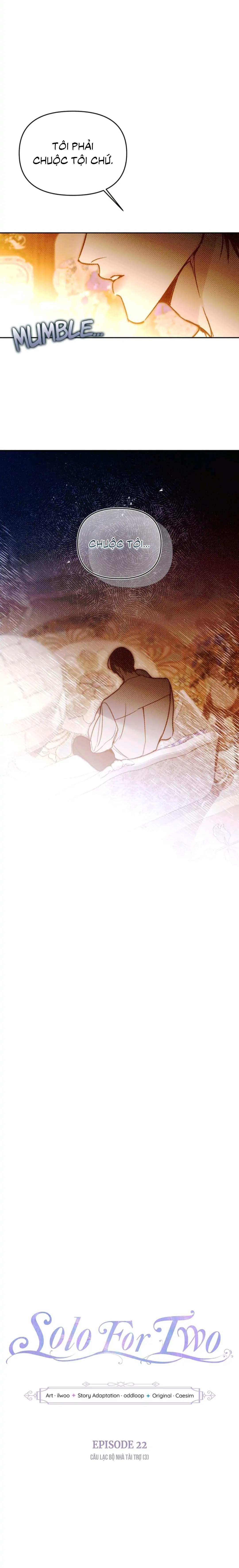 SOLO FOR TWO - Chap 22
