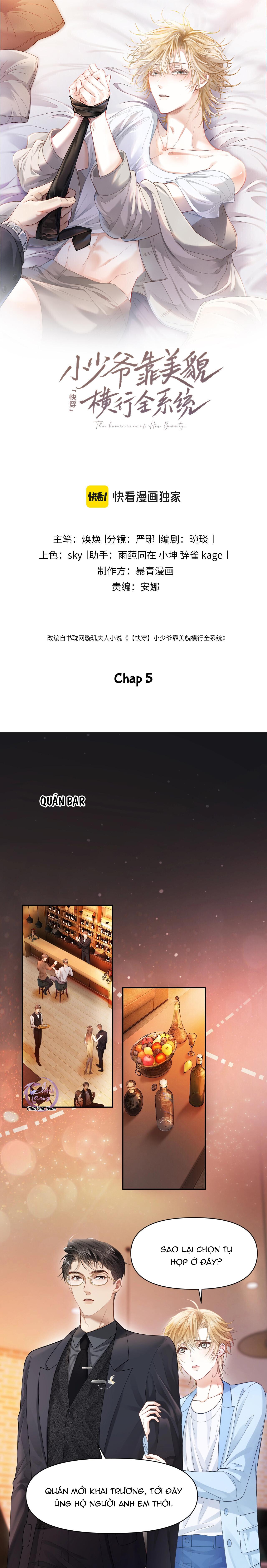 Tiểu thiếu gia dựa vào nhan sắc càn quét toàn hệ thống - Chap 5