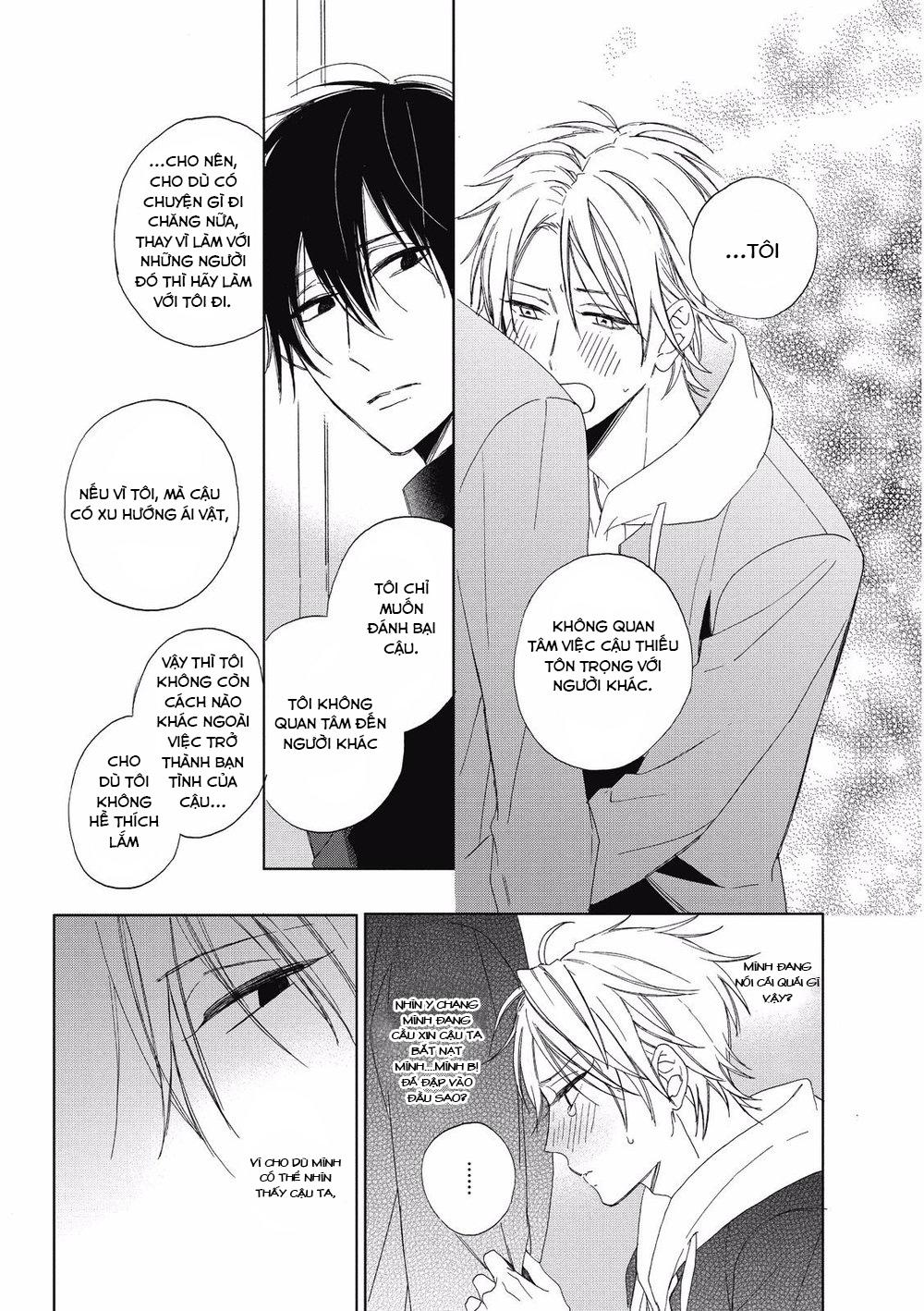 Kẻ bắt nạt và cậu bạn khóc nhè - Chap 3