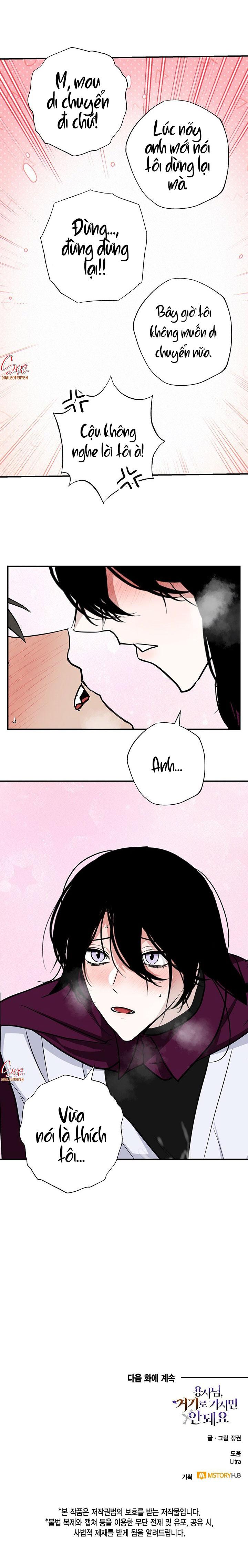 DŨNG SĨ KHÔNG ĐƯỢC ĐI QUA LỐI ĐÓ - Chap 28